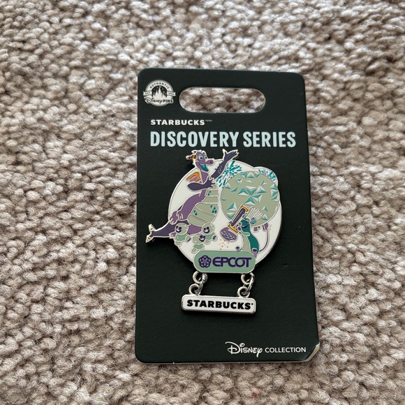Starbucks Other - Starbucks Discovery Series EPCOT Pin with Purple and Teal Design